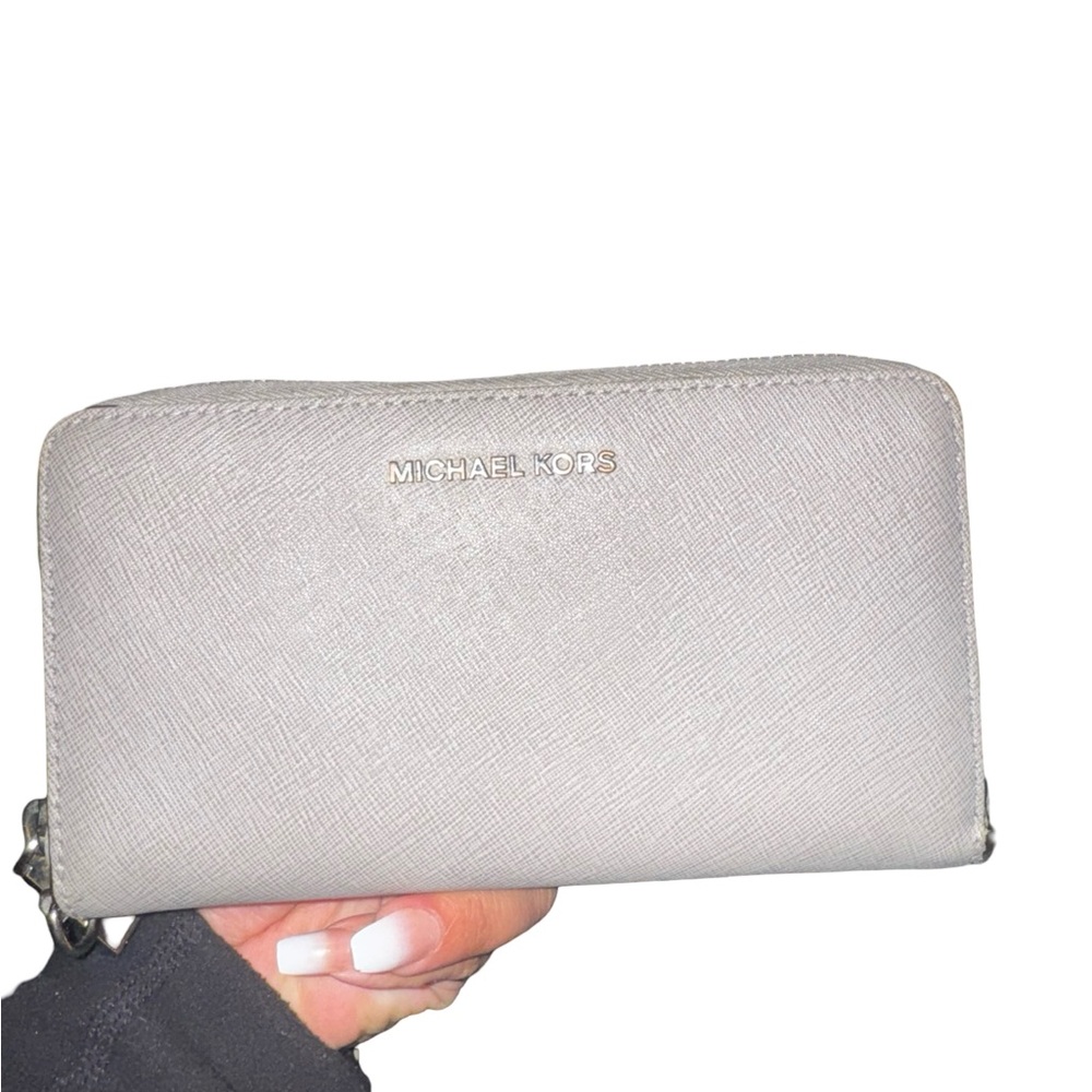Michael Kors Light Gray Women's Wallet